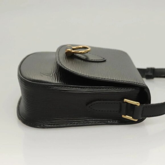 LOUIS VUITTON Epi Mini Saint Cloud Shoulder Bag Black - Picture 3 of 16